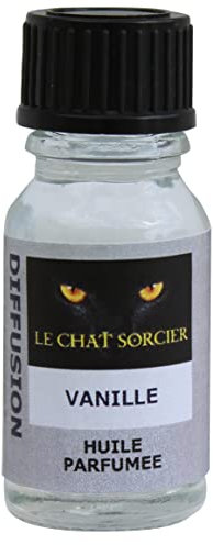 Le Chat Sorcier - Parfum d'Ambiance - Huile Parfumée - Vanille (10ml)