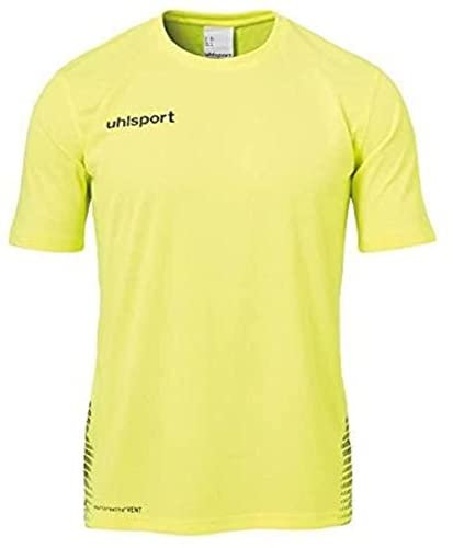 Uhlsport Kinder Kinder T-Shirt Score Training T-Shirt, Fluo gelb/schwarz, 116, 100214707