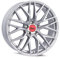 MAM Felgen RS4 8,5Jx19 5/108 ET45 72,6 MATT SILVER PAINTED