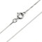 PRINS JEWELS 14 Karat 585 Gold Feine Weißgold Panzerkette Breite 0.90 mm (55)