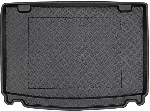 MOTOS Tapis de coffre en PE pour Peugeot 206 2002-2012 Rendez votre voyage plus confortable grâce à ce tapis de voiture durable - Tapis de coffre de voiture tout temps, protection contre les salissure