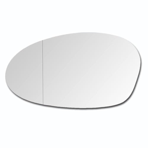 PS-T Spiegelglas zum Kleben Ersatzspiegelglas Außenspiegel Links Fahrerseite Asphärisch für BMW Z4 E85 /E86 2002-2008