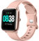 VELULYX Silikonarmband kompatibel mit ID 205L, 19 mm Sport Ersatzarmband für Veryfitpro GRV FC1 IDW 15 ID205S ID205G ID215G ID216 YM205L Uwatch3 Ufit GT BV205L TE021 SW020 SW021 SW023 Smartwatch