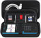 BOVKE Graphing Calculator Carrying Case Ersatz für Texas Instruments TI-Nspire CX CAS/CX II CAS Color Graphing Calculator und mehr -Mesh Pocket für Kabel und Zubehör, Schwarz+Schwarz