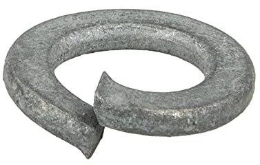 tecuro Federringe, M8 (8,5 x 14,8 x 2,0 mm), 100 Stück DIN 127 A, Stahl feuerverzinkt