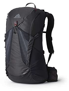 Gregory M Zulu 30 Rc Schwarz - Dynamischer robuster Herren Alpin Rucksack, 30l, Größe Small - Medium - Farbe Volcanic Bl