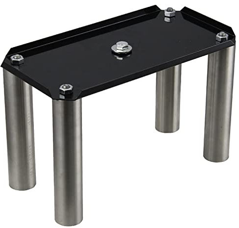 Standfuß Briefkasten Safepost Stativ 270 E Edelstahlfuß zum Einbetonieren schwarz Paket-Briefkasten-Ständer