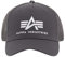 Alpha Industries Basic Trucker Cap Trucker Cap für Herren Vintage Grey
