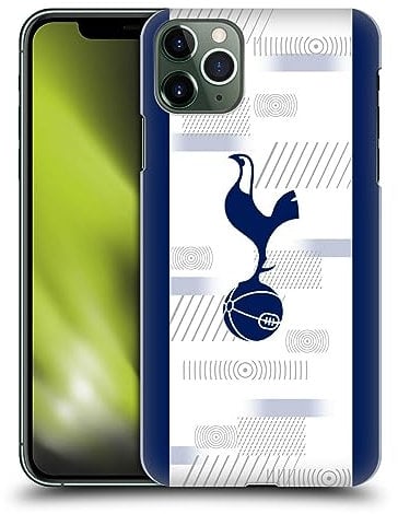 Head Case Designs Officially Licensed Tottenham Hotspur F.C. White 2023/24 Badge Hard Back Case Compatible With Apple iPhone 11 Pro Max
