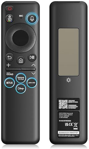 Nuovo BN59-01432A Telecomando vocale solare di ricambio per Smart TV Samsung Neo QLED 8K HDR, 2023
