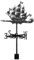 Vane météo Pirate Ship Vares météorologiques pour Le Jardin Mont Montage Mématherme pour la Cour Métal Wind Direction de Direction pour Le décor de Toit de terrasse du Jardin