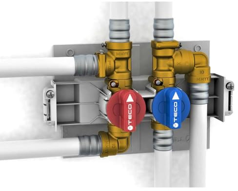 TECO Valvola con Doppia intercettazione da Incasso K4.0 Eurocono 3/4