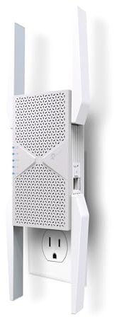 TP-Link BE10000 WiFi Range Extender 7 RE653BE | Triband Wireless Repeater 10Gbps | 2.5Gbps Ethernet Port | Internet Signal Amplifier for Home | 6GHz, up to 2800m², 128
