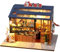 Kit Maison Miniature avec lumière LED, Maison de poupée de Style Japonais, Mini Maison de poupée, kit de Mini Maison