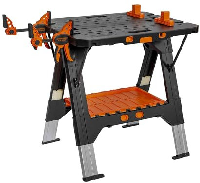 Pony Jorgensen 2-IN-1 Clamping Worktable and Sawhorse