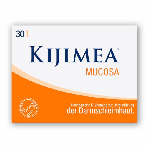 Kijimea® Mucosa – Hochdosierte B-Vitamin-Kapseln mit Vitamin B3 zur Unterstützung der Darmschleimhaut | Mit Aminosäuren | Fruktosefrei & ohne Konservierungsstoffe | 30 Kapseln