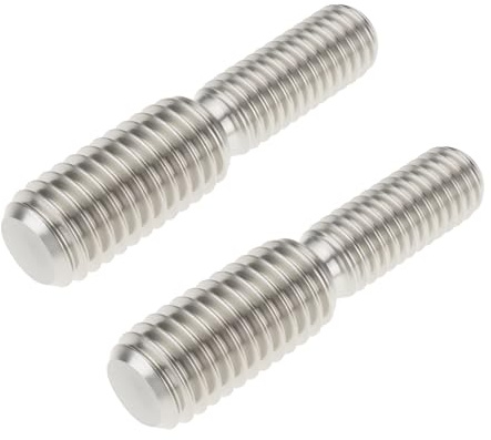 SG Store 2Pcs Adaptateurs Réducteurs M10x1,5 Vers M8x1,25 Boulons en Acier Inoxydable de 40 Mm pour L'industrie de La Moto.