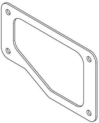 Original MCZ und RED Tang Dichtung für Pelletöfen, Code 41801602300.