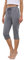 Gyabnw 3/4 Hose Damen Sommer Sportbekleidung Sport Damen 100% Baumwolle Training Hose Fitness Damen Freizeit B-dunkelgrau,XXL