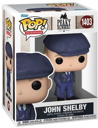 Funko Pop! TV: Peaky Blinders - John Shleby Shelby - Vinyl-Sammelfigur - Geschenkidee - Offizielle Handelswaren - Spielzeug Für Kinder und Erwachsene - TV Fans - Modellfigur Für Sammler und Display