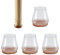 Floor Protectors for Chairs, Chair Leg Protectors for Hardwood Floors, Round Chair Leg Covers, Silicone Covers for Furniture Gliders, Leg Protectors for Chairs, Chair Leg Caps, Pack of 4