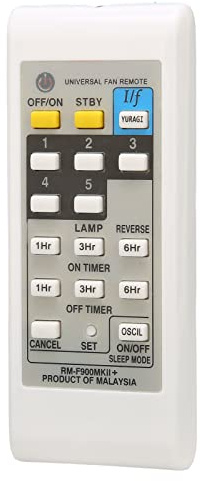 Télécommande de Remplacement Universelle pour Ventilateur électrique, Longue Durée, pour la Maison, l'hôtel, Le Bureau, Conçue de Manière Ergonomique pour des Performances et
