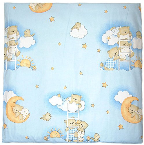 Deko Kissenbezug für Baby Kind Bezug für Kissen 80x80 cm D23