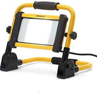 STANLEY 31337 - Projecteur de Chantier LED - Portatif 50W 3900 lumens - Jaune/Noir