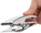 Tbest Fish Fillet Clamp, Stainless Steel Safety Fish Tail Clip with Mounting Screws, Replacement for Cleaning Board