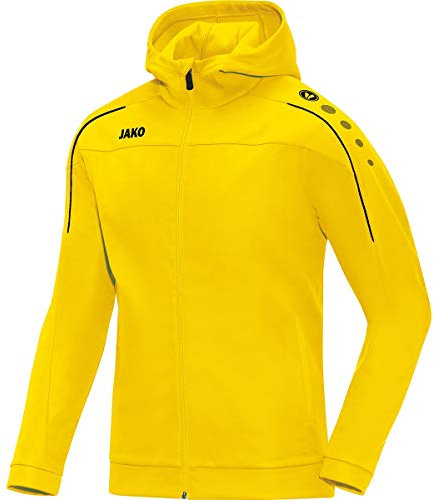 JAKO Classico Kapuzenjacke Damen Gelb, 42 Damen