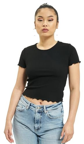 ONLY ONLEMMA S/S Short Top Noos JRS T-Shirt, Noir, XS Femme