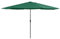 vidaXL Sonnenschirm mit Metall-Mast Kurbelmechanismus Gartenschirm Marktschirm Strandschirm Balkonschirm Ampelschirm Schirm 400cm Grün