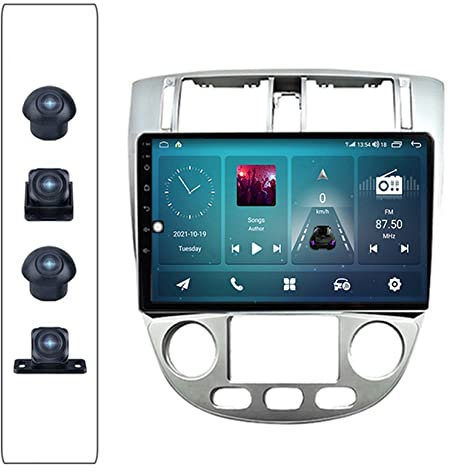 Android 11 Auto-Navigation Autoradio Stereo 10.1 Größe Für Chevrolet Lacetti J200 2004-2013/Buick Excelle Hrv 2004-2013/Daewoo Gentra 2 2013-2015 Auto Navigationssystem Unterstützt Bluetooth