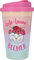 Depesche 2180-054 - To Go Becher aus Kunststoff mit Spruch, 350 ml, wiederverwendbar, Gute-Laune-Becher, mit Katzen-Motiv