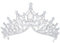 Prinzessin Diadem Hochzeit Tiara, gold Strass Königin Krone, Göttin, Königin, Weihnachtskostüm, Cosplay, für Prom, Festzüge, Party, Gold Kopfschmuck, Frauen