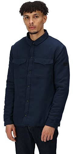Regatta Mens Gawayne Insulated Shirt (M) (Navy)