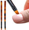 cobee Lot de 2 pinceaux de nettoyage professionnels pour nail art (rond, angulaire)