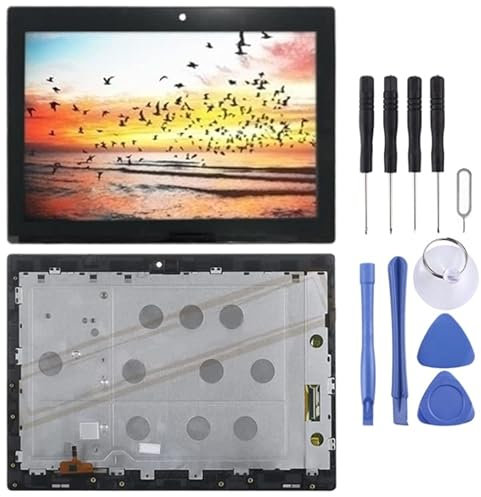Écran LCD OEM pour téléphone portable Lenovo Miix 320 10ICR Digitizer Assemblée complète avec cadre (Noir) Pièce de réparation