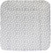 Balbina® Wickelunterlage aus Baumwolle weiche Wickeltischauflage für Wickelkommoden waschbar 70x70 I Herzen beige