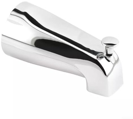 Edelstahl-Wasserhahn, 30,5 cm Wasserschlauch, poliertes Chrom-Finish
