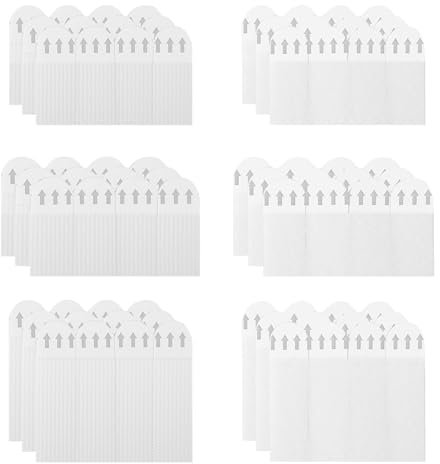 36 Paires/72 Bandes Languettes Accroches Tableaux Résistantes à l'Eau Adhesif Cadre Sans Percer pour Cadres, Accrochage de Tableaux et Décorations, Décos de Noël sur Diverses Surfaces Adhésif Tableau