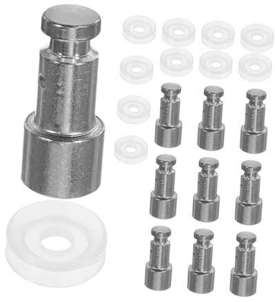 Cabilock 10sets Electric Pressure Cookers Float Valve Replacement Float Valve Gasket for Safe Cooking High Temperature Resistance Easy Installation Compatible Cookers