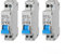 gloca Interruttore Magnetotermico Automatico 1P+N 220V 4.5KA 1 Modulo DIN (20 Ampere, 3)
