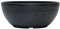 simpa Grooved Speckle Bowl Pot Plastic Planter - Suitable for Indoor or Outdoor Use - 13cm (H) x 35cm (Dia) (1, Black)
