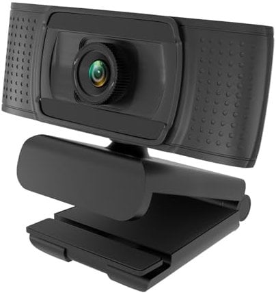 Bocodow Full HD Webcam 1080P - Pro Web Camera with Digital Microphone - CF920 USB Computer Camera for PC Laptop Desktop Mac Video Calling, Conferencing Skype YouTube