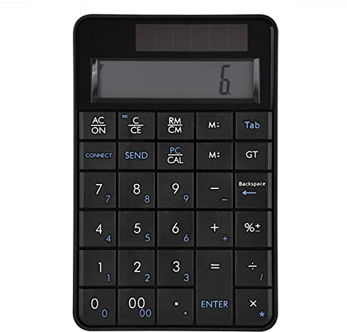 EMUKOEP RenewMini 2.4G USB Wireless 2 in 1 29 Keys Digital Keed Devices Wireless Numeric Keypad 18×11×3 Mini,4G USB without in 29 Keys Keypad Calculator with