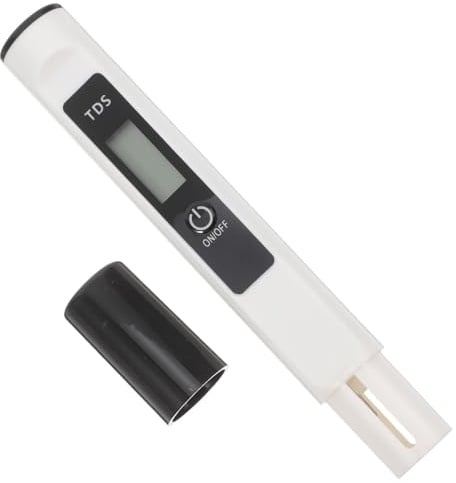AKOOSY Tragbarer Testkoffer Aquarium Süßwasser Wasserzähler mit Digitalem Wasserqualität Tester aus Kunststoff für Pools und Trinkwasser bei Outdoor Aktivitäten