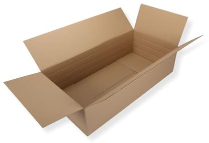 10 St. Faltkarton 1200x600x300 braun 2-wellig EB-Welle Versandverpackung Bücher,-Umzugskartons