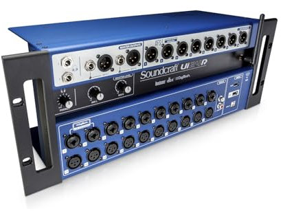 Soundcraft Ui24R Digitales Mixer- und Recording-System, Mehrfarbig, 24-Kanal
