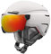 ATOMIC Damen, Herren Skihelm Savor Amid Visor HD White 51-55